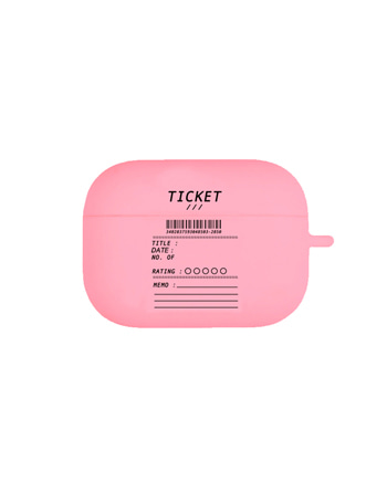 [에어팟 프로 에어팟3]티켓(고리형)-핑크