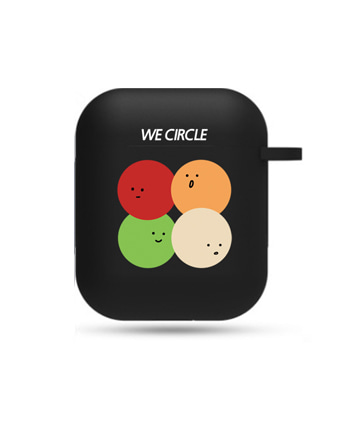 [에어팟1/2]WE CIRCLE(고리형)-블랙