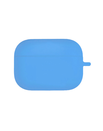 [에어팟 프로 에어팟3]실리콘 케이스(고리형)-블루
