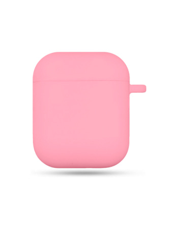 [에어팟1/2]실리콘 케이스(고리형)-핑크