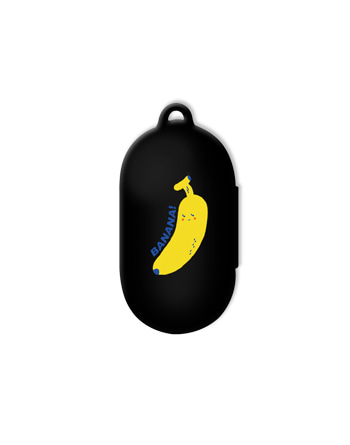 [버즈케이스]바나나!(고리형)-블랙