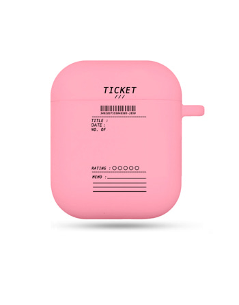 [에어팟1/2]티켓(고리형)-핑크