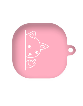 [버즈라이브]손가락 고양이(고리형)-핑크