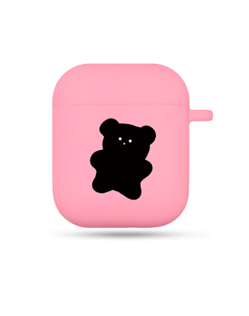 [에어팟1/2]밀크 뽀미(고리형)-핑크
