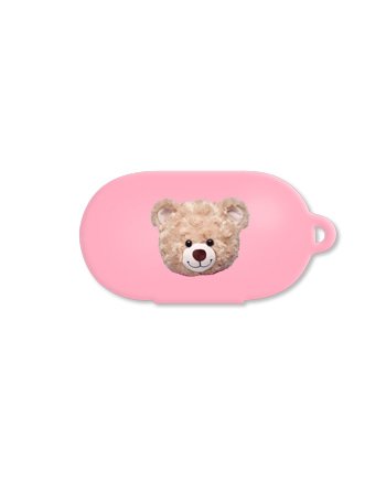[버즈케이스]곰 인형(고리형)-핑크