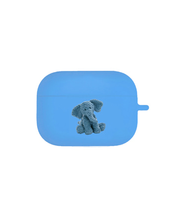 [에어팟 프로 에어팟3]배고픈 코끼리(고리형)-블루