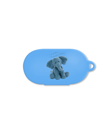 [버즈케이스]배고픈 코끼리(고리형)-블루